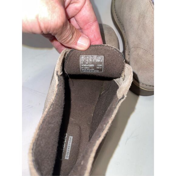 Clarks Sage Suede Bushaore 2 shoes Women Size 10 - Picture 6 of 7